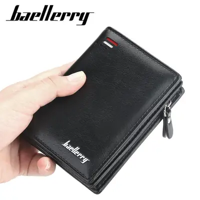 PU Leather Men's Bifold Wallet – Fashion Card Holder thumbnail 4