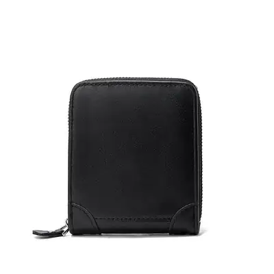 Vintage Men's PU Leather Wallet with Zipper Coin Pocket thumbnail 2