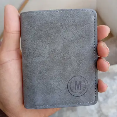 GU II Male Short Thin Man Wallet Providing Stylish Design Comfortable Use Durable Quality thumbnail 3