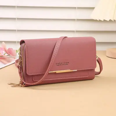 Charsole Large Capacity Double Zipper Wallet for Women - FY870 thumbnail 5