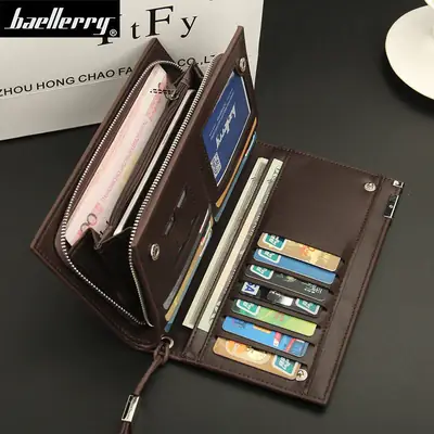 Baellery Long Mobile, Money and Cardholder Wallet for Men & Women thumbnail 5