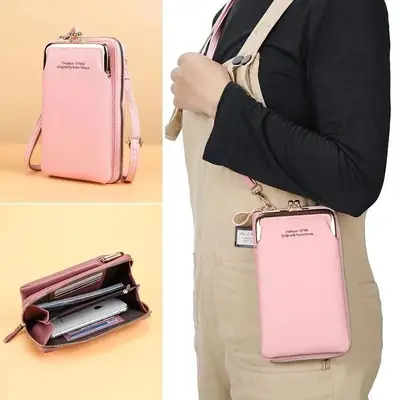 Fashion PU Shoulder Bag – Minimalist Single Strap Handbag