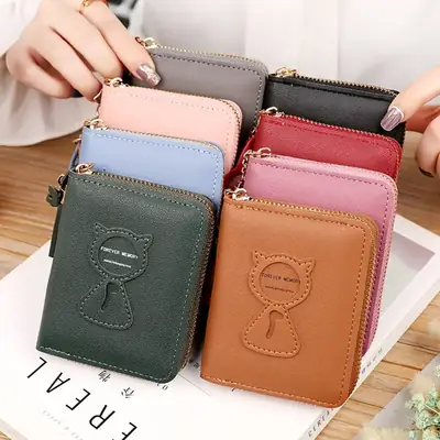 Stylish Women Wallets Small Slim Luxury Wallet 