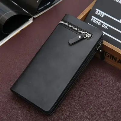Premiums Women's Leather Wallet Zipper