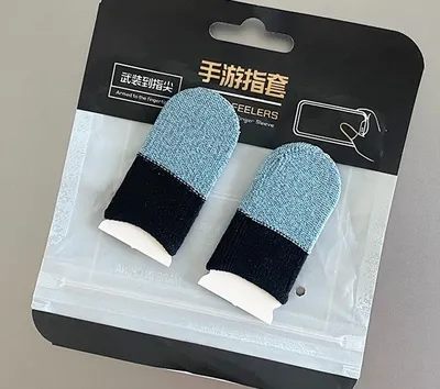 Pair of Gaming Finger Sleeves Sweat Proof Breathable Thumb Sleeves For Mobile Gaming Durable Quality Comfortable Fit thumbnail 4
