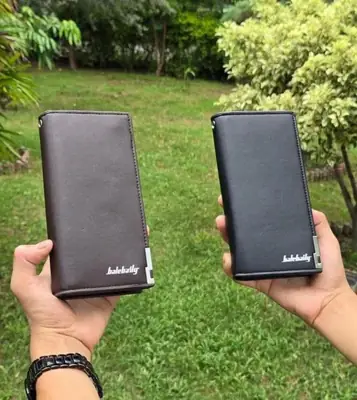 Balebaily Long Wallet Slim Multi Pocket PU Leather Design thumbnail 6
