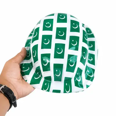Pakistan Flag Bucket Hat– Green & WhiteIndependence Day Cap thumbnail 3