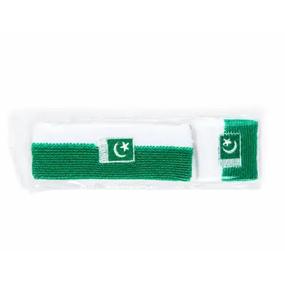 14 August Pakistan Flag Wrist Band thumbnail 3