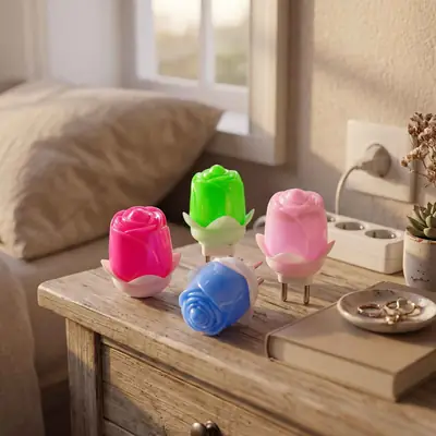 Rose Shaped LED Night Light