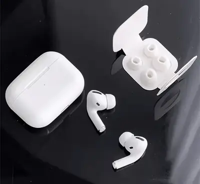 AirPods Pro Black Long-Lasting Battery With Fast Charge Earbuds thumbnail 2