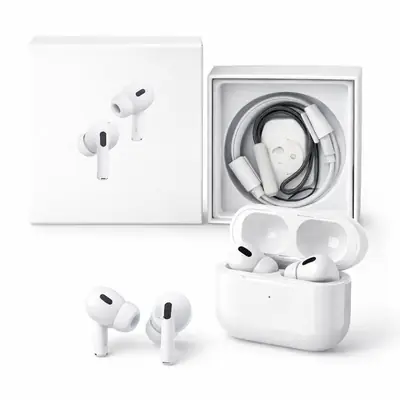 AirPods Pro 2nd Generation Replica Wireless Earbuds – Premium Bluetooth Earphones with Charging Case thumbnail 3