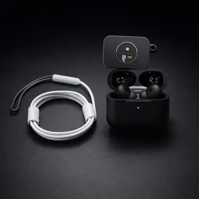 AirPods Pro 2nd Generation Replica Wireless Earbuds – Premium Bluetooth Earphones with Charging Case thumbnail 5