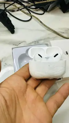 Airpods Pro 2 With Slicon Pouch TWS Wireless Earbuds thumbnail 3
