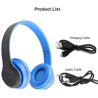 Over Ear P47 High Quality Stereo Wireless Headphone BT Gaming Headset Earpiece Headband Headphone thumbnail 3