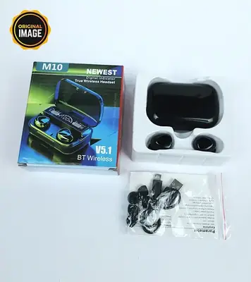 M10 Wireless Earbuds Bluetooth Earphones Noise Cancellation thumbnail 6