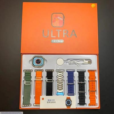 Ultra Smart Watch 7 Straps Multicolor IP68 Waterproof thumbnail 7