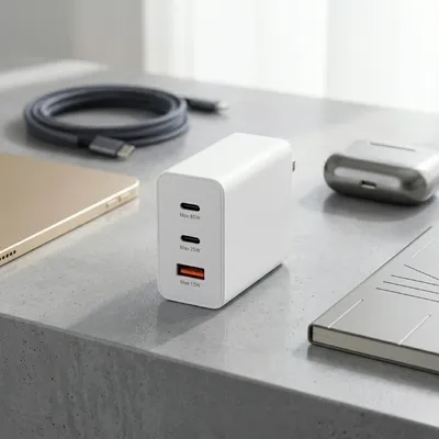 Mini 120W Portable USB Charger Yellow thumbnail 3