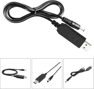 USB 5V to 12V Step Up Power Cable for WiFi Router