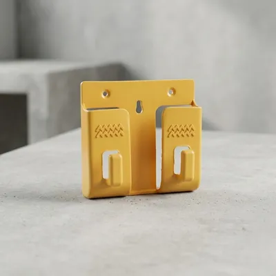 Multicolor Wall Mount Phone Holder with Hooks thumbnail 3