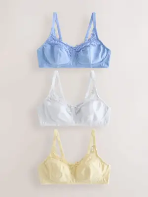 Cotton Embroidered Comfortable And Lightweight Bra Top