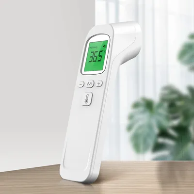 Infrared Forehead Thermometer White 37.5°C Body Temp thumbnail 3