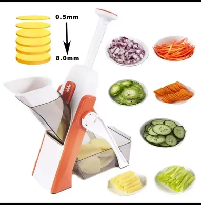 Vegetable Slicer 5in 1 ABS Plastic thumbnail 6