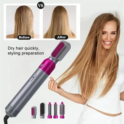 5in 1 Hair Straightener pink thumbnail 8