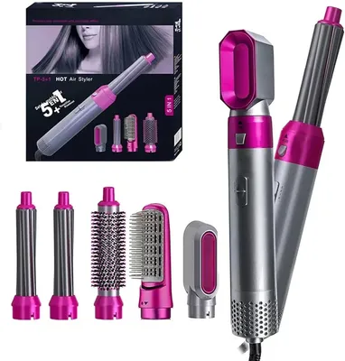 5in 1 Hair Straightener pink thumbnail 9
