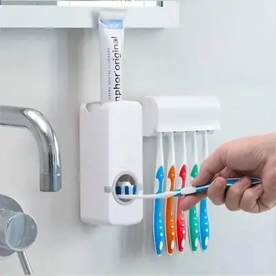 Bathroom Organization Toothpaste Dispenser thumbnail 2