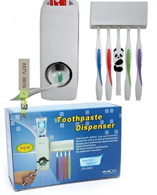 Bathroom Organization Toothpaste Dispenser thumbnail 3
