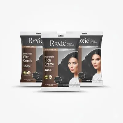 Roxie Hair Color Mahogany 100% Gray Coverage 50ml thumbnail 3