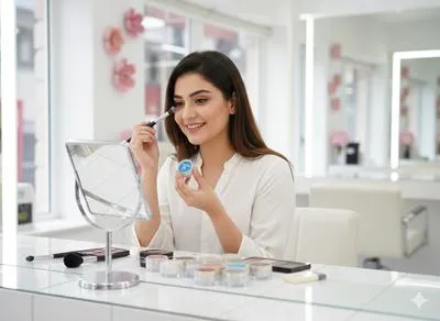 Shimmer Eyeshadow Set Multicolor Powder for Pakistani Brides thumbnail 4