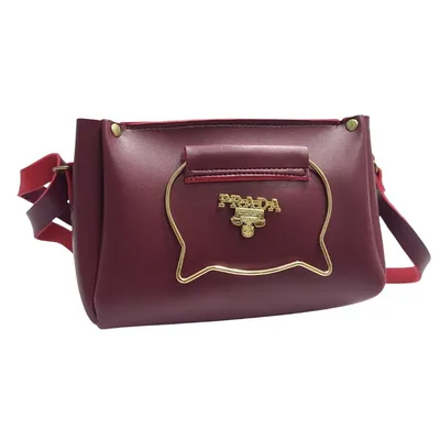 Women's PU Leather Plain Shoulder Bag thumbnail 5