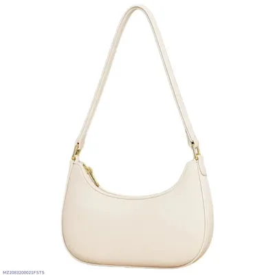 Women's PU Leather Plain Shoulder Bag thumbnail 1