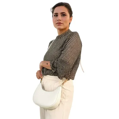 Women's PU Leather Plain Shoulder Bag thumbnail 2