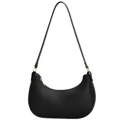 Women's PU Leather Plain Shoulder Bag thumbnail 7