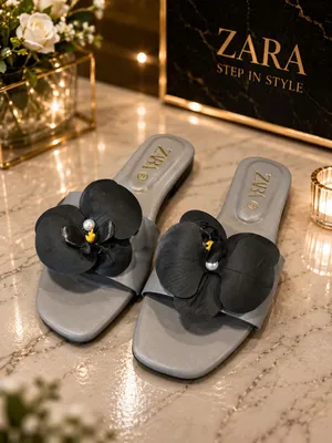 Women's Cork Casual Slippers thumbnail 2