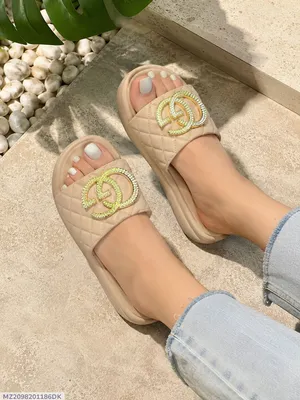Women's Cork Formal Slippers thumbnail 1