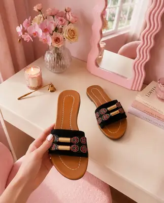 Stylish Women's Casual Cork Flats thumbnail 3