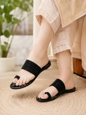 Women's Cork Fancy Flats thumbnail 2