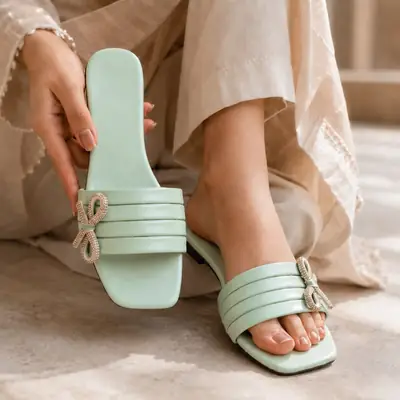 Women's Cork Fancy Flats