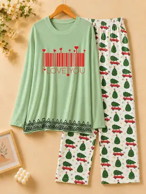 2 Pcs Women's Stitched Cotton Jersey Printed Night Suit