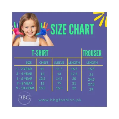 2 Pcs Girl's Stitched Cotton Jersey Printed Pajama And Shirt thumbnail 3
