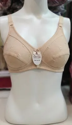 Cotton Embroidered Comfortable And Lightweight Bra Top thumbnail 2