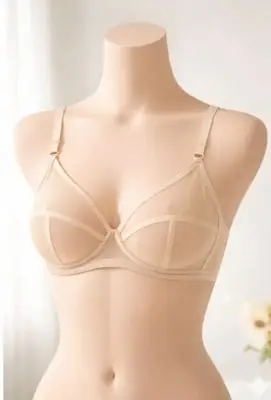 Net Plain Light Weight Bra Top thumbnail 2