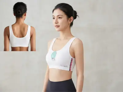 Jersey Plain Lightweight And Breathable Bra Top thumbnail 4