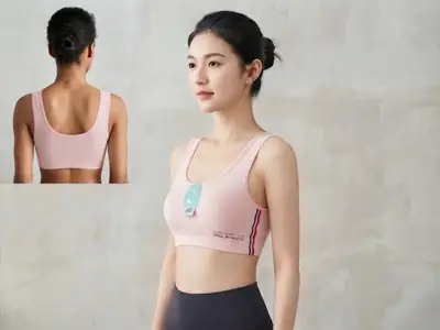 Jersey Plain Lightweight And Breathable Bra Top thumbnail 3