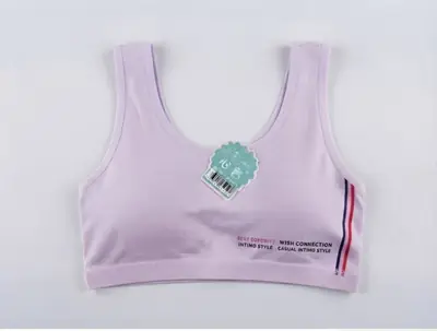 Jersey Plain Lightweight And Breathable Bra Top thumbnail 2