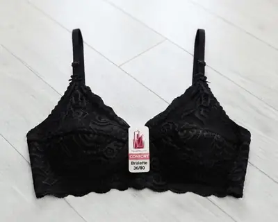Jersey Chikan Embroidered Lightweight And Breathable Bra Top thumbnail 2