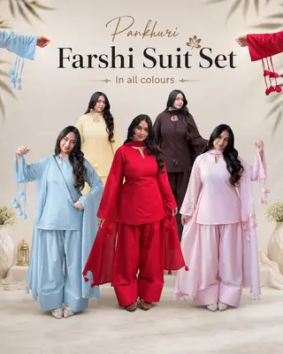 3 Pcs Women's Stitched Cotton Lawn Plain Suit thumbnail 3